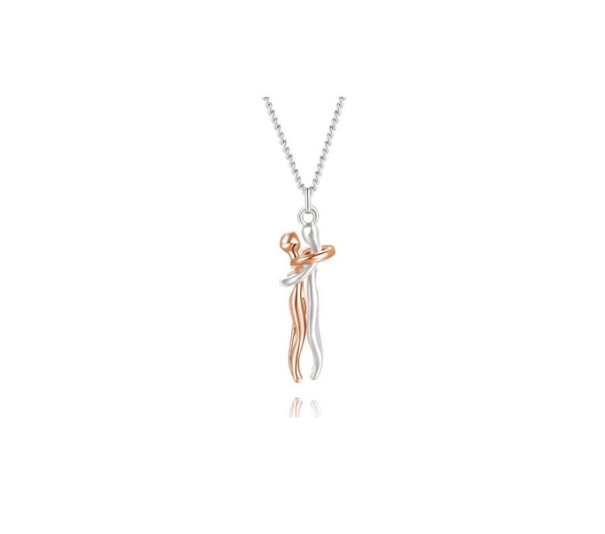 Collier Couple “ Love Hug "