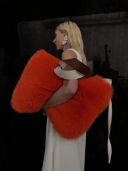 Sac à Main Femme en Peluche