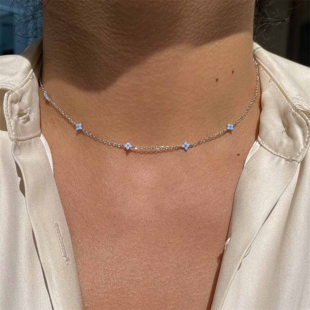 Collier Fleur Élégante