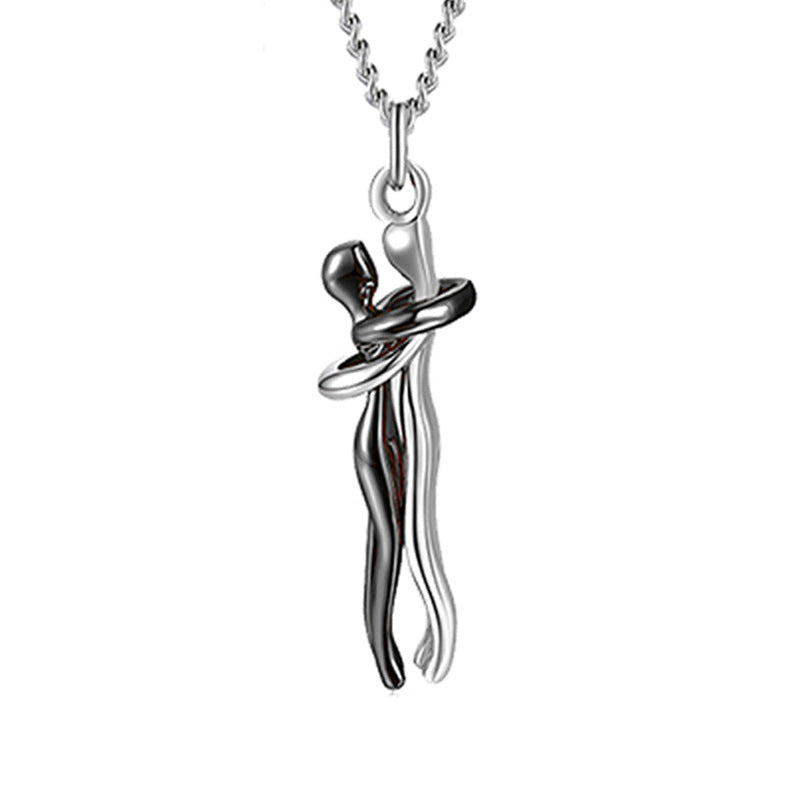 Collier Couple “ Love Hug "