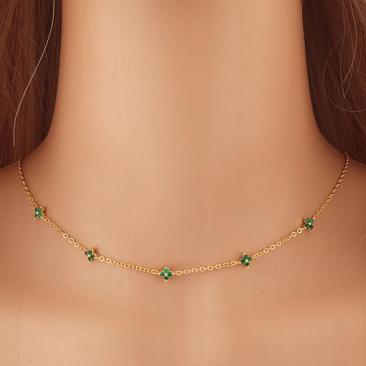 Collier Fleur Élégante