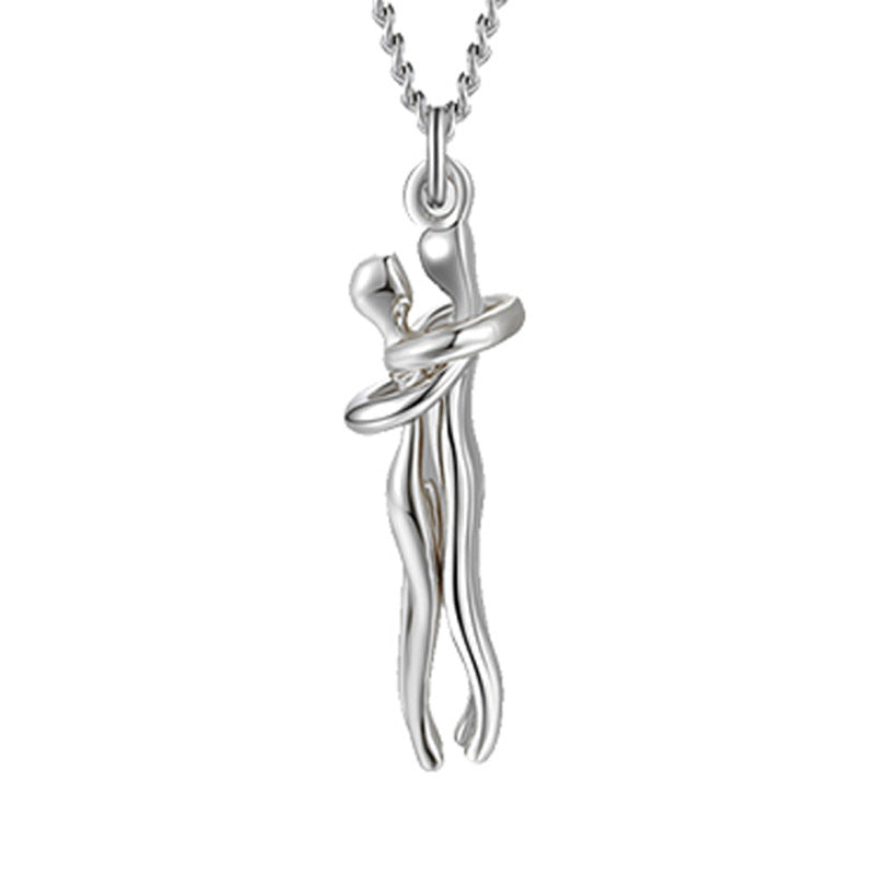 Collier Couple “ Love Hug "