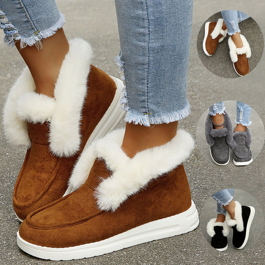Bottes neige fourrées – Chaleur & Confort