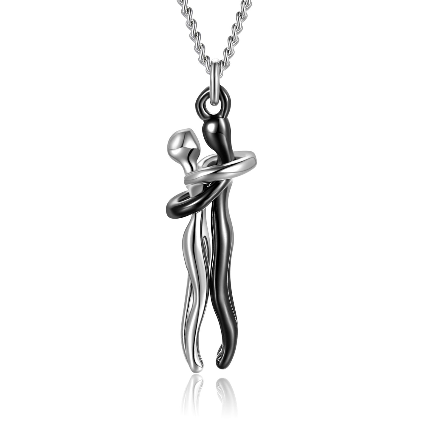 Collier Couple “ Love Hug "