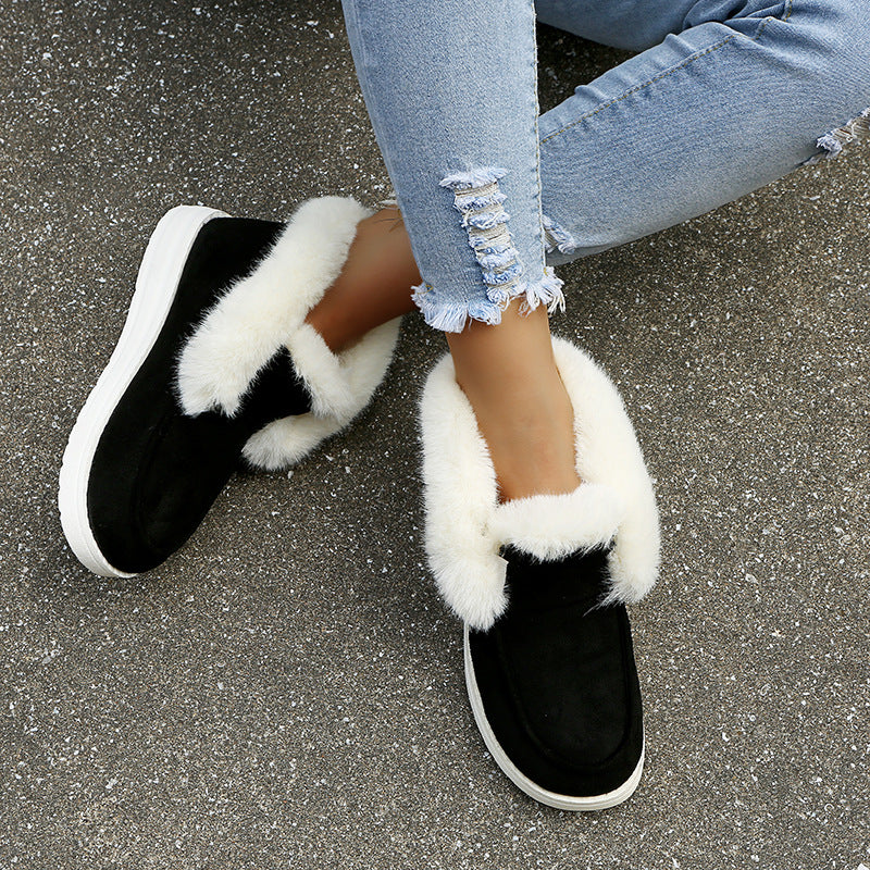 Bottes neige fourrées – Chaleur & Confort