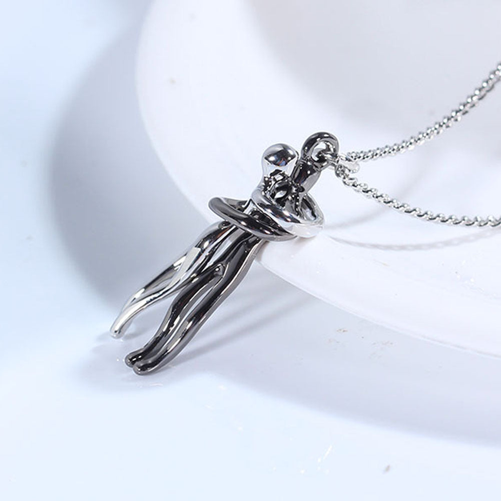 Collier Couple “ Love Hug "