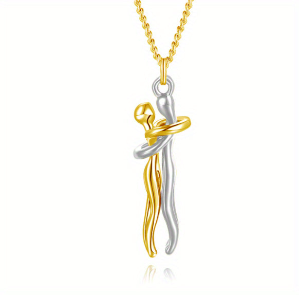 Collier Couple “ Love Hug "