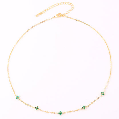 Collier Fleur Élégante
