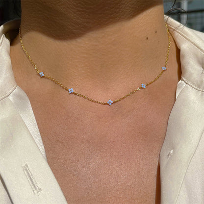 Collier Fleur Élégante