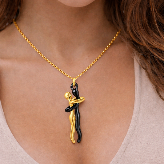 Collier Couple “ Love Hug "