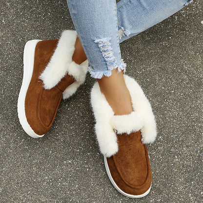 Bottes neige fourrées – Chaleur & Confort