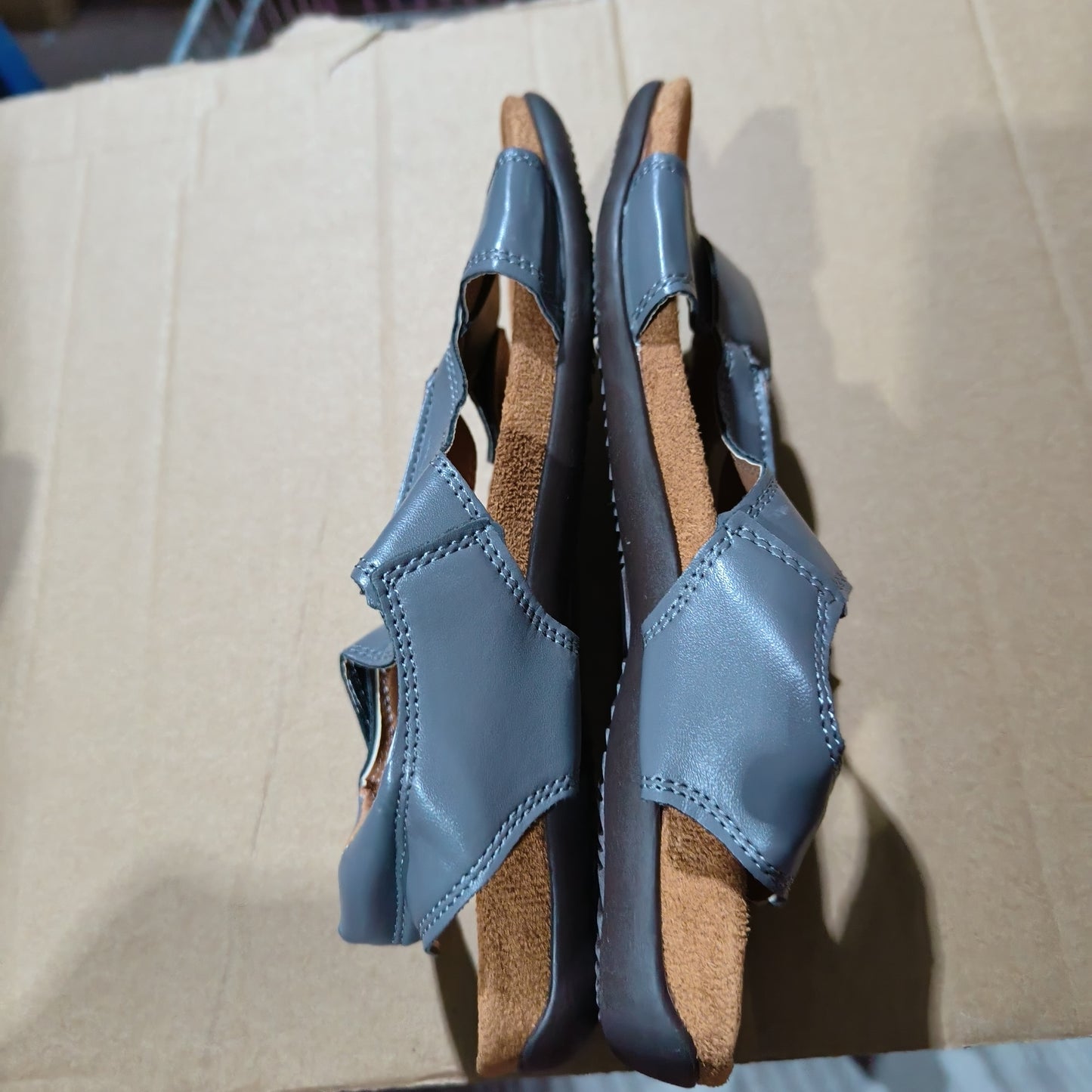 Sandales Plateforme – Semelle Épaisse Velcro
