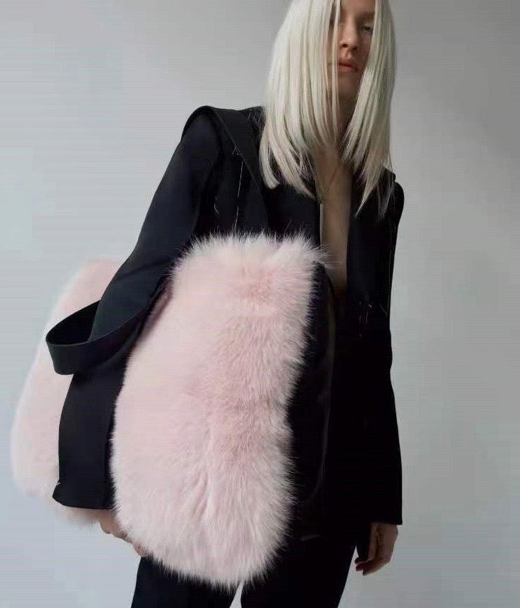 Sac à Main Femme en Peluche