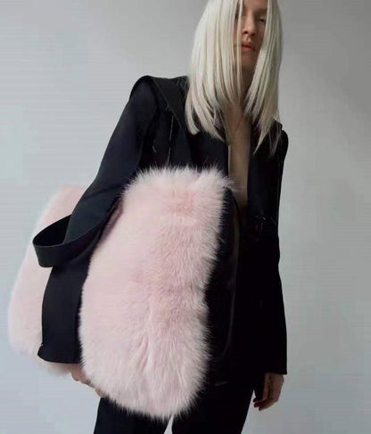 Sac à Main Femme en Peluche