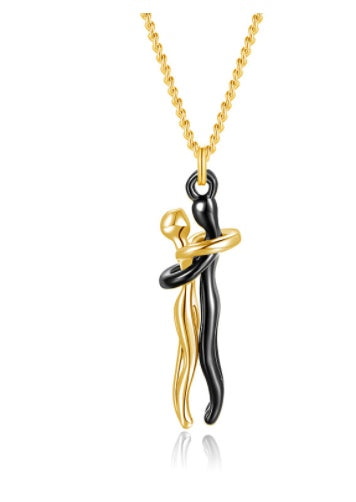 Collier Couple “ Love Hug "